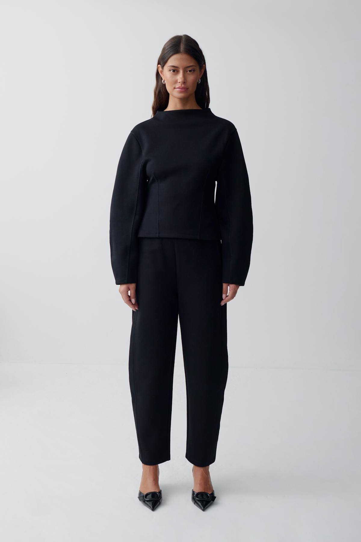 Barrel trousers - Noir