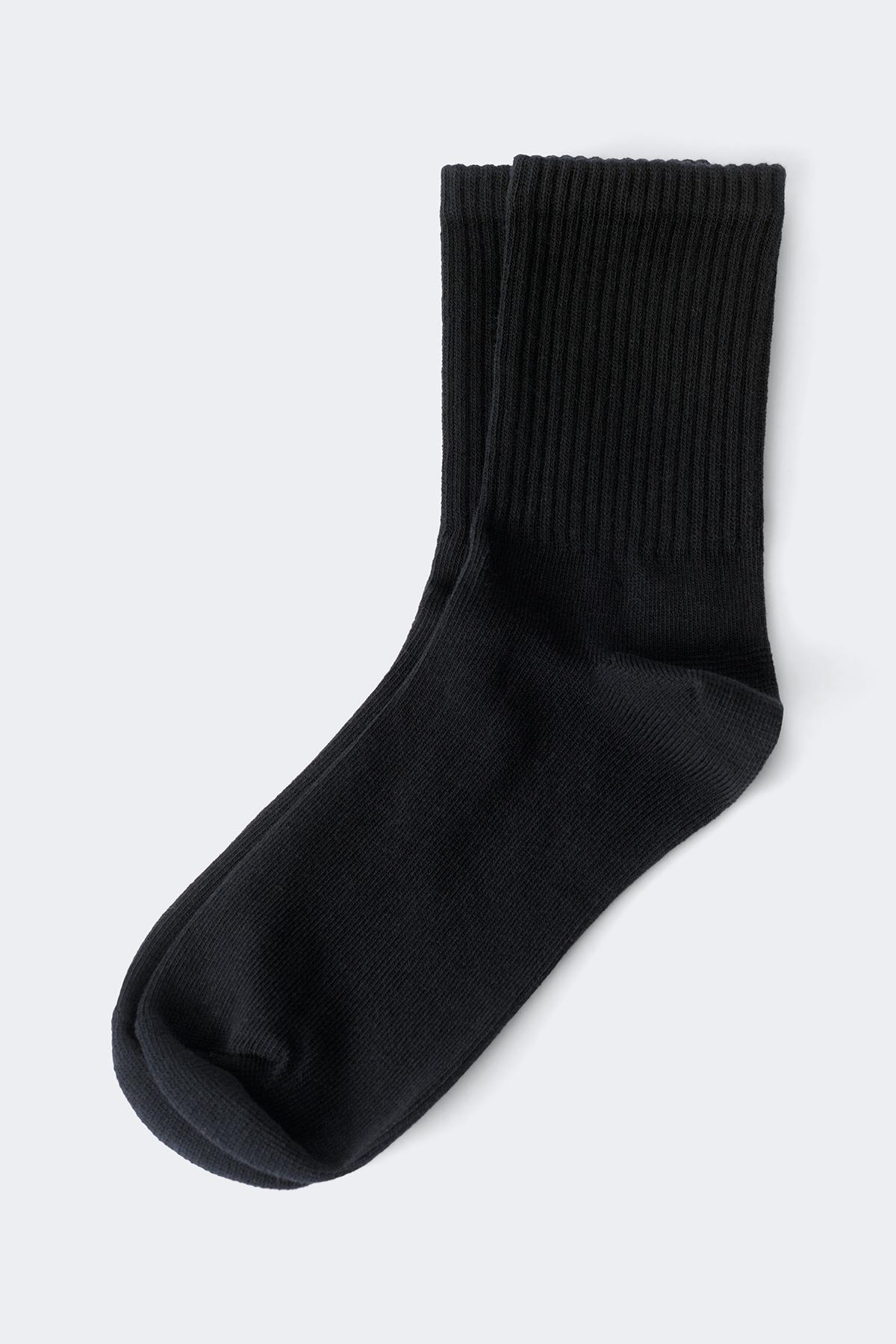 2-pack sporty socks - Noir