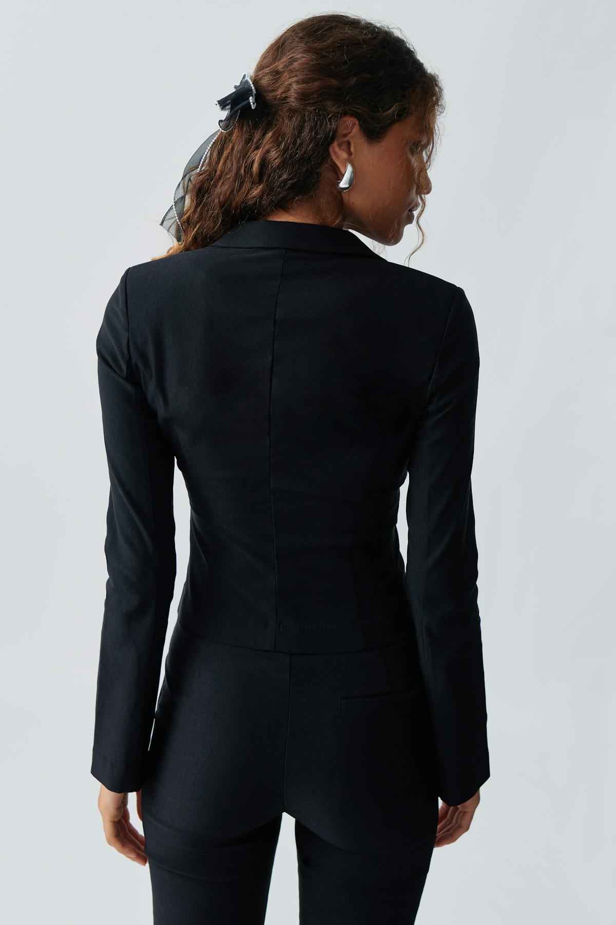 Fitted blazer - Noir