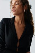 Fitted blazer - Noir