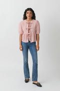 Puff sleeve blouse - Blanc