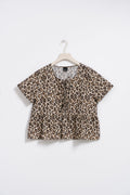 peplum tie blouse - Leo