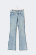 Y2k low bootcut jeans - Super lt blue
