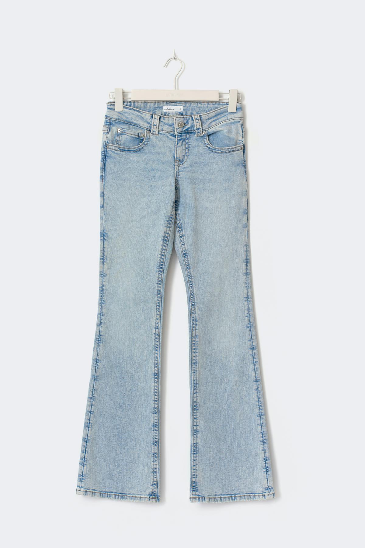 Y2k low bootcut jeans - Super lt blue
