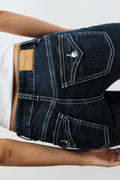 Y2k low bootcut jeans - Noir