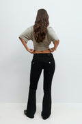 Y2k low bootcut jeans - Mid blue