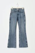 Low petite bootcut jeans - Midnight blue