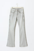 Low petite bootcut jeans - Midnight blue