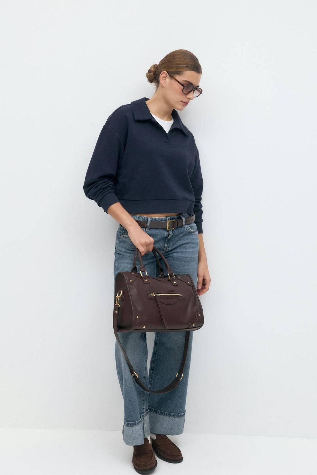Large bag - Marron