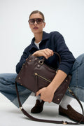 Large bag - Marron foncé