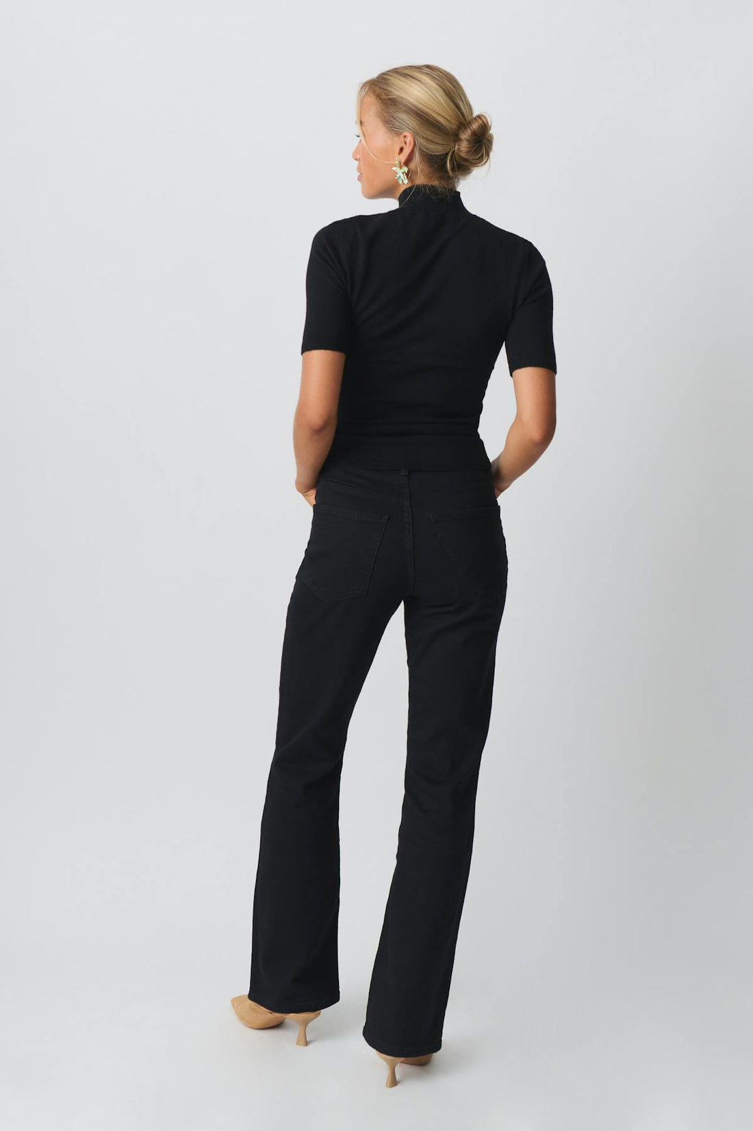 Classic boot jeans - Noir