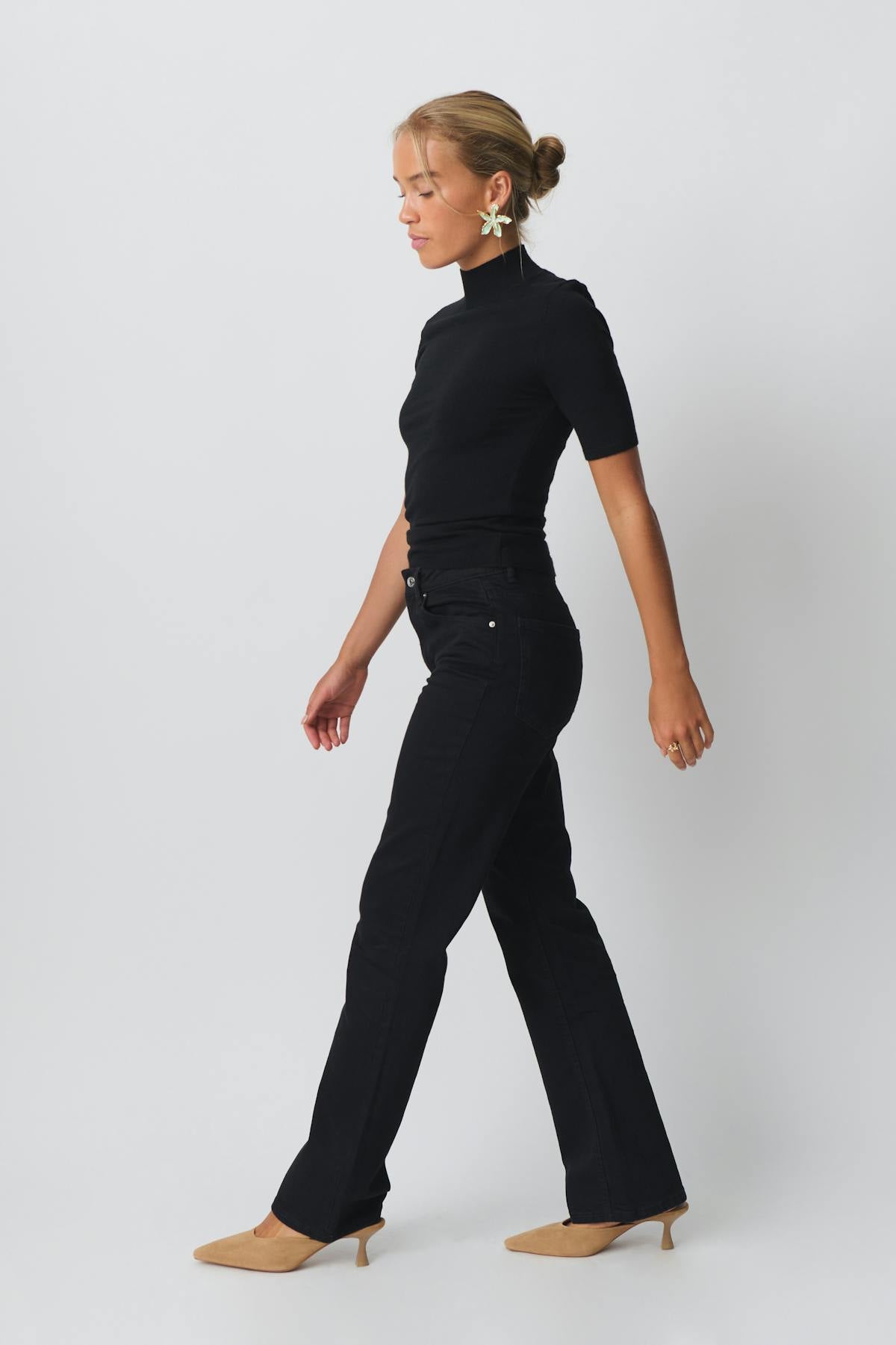 Classic boot jeans - Noir