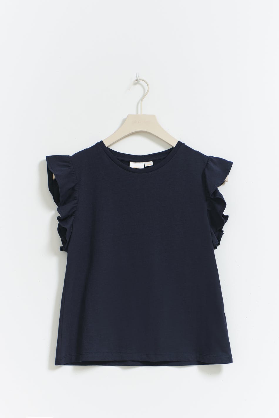 Y flounce tee - Bleu marine