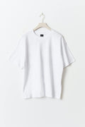 Oversized print tee - Offblack/cherry