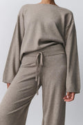 Homewear trousers - Brown melange