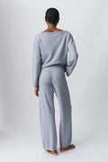 Homewear trousers - Grey melange