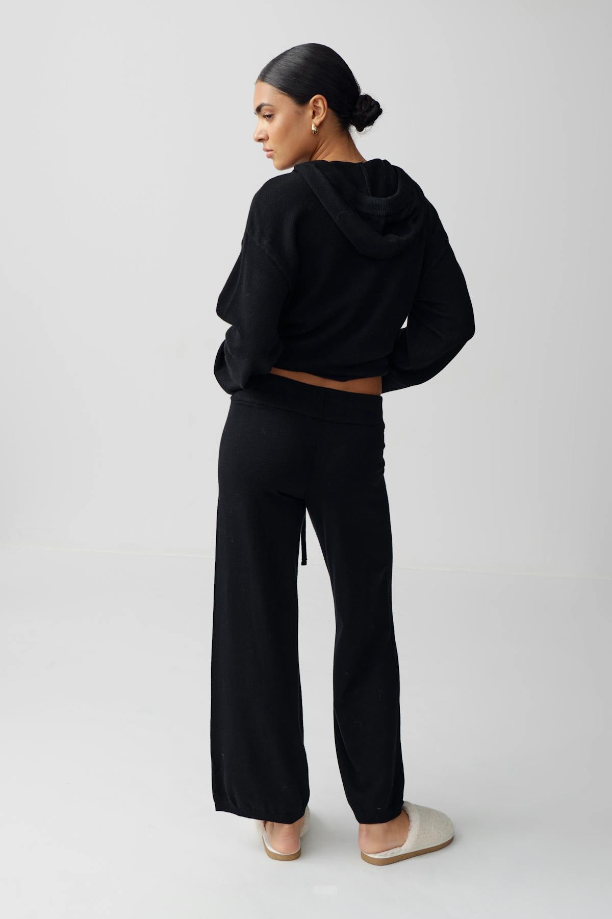 Homewear trousers - Brown melange