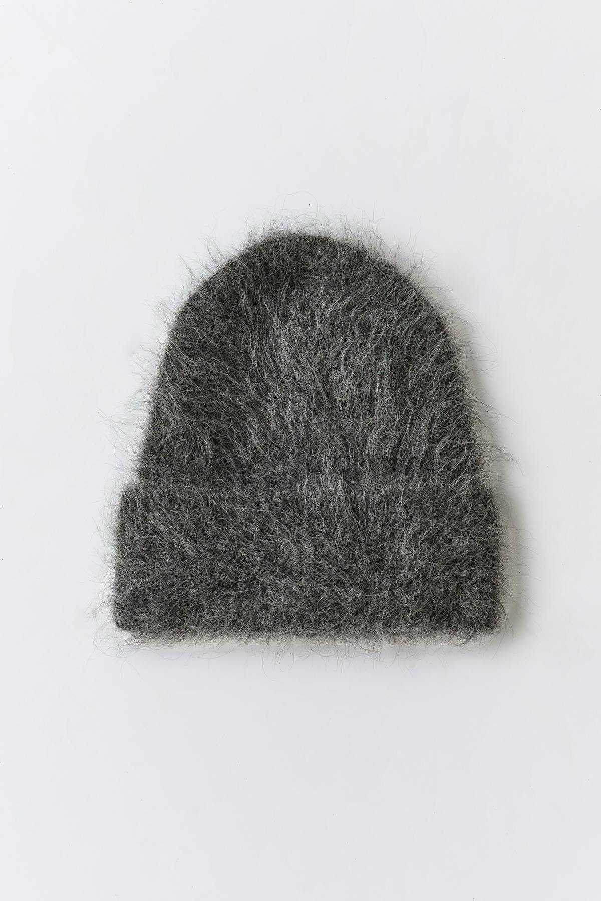 premium alpaca beanie - Beige melange