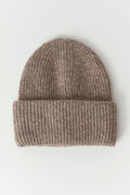 Y rib beanie - Beige melange
