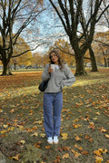 Baggy tall jeans - Cool blue