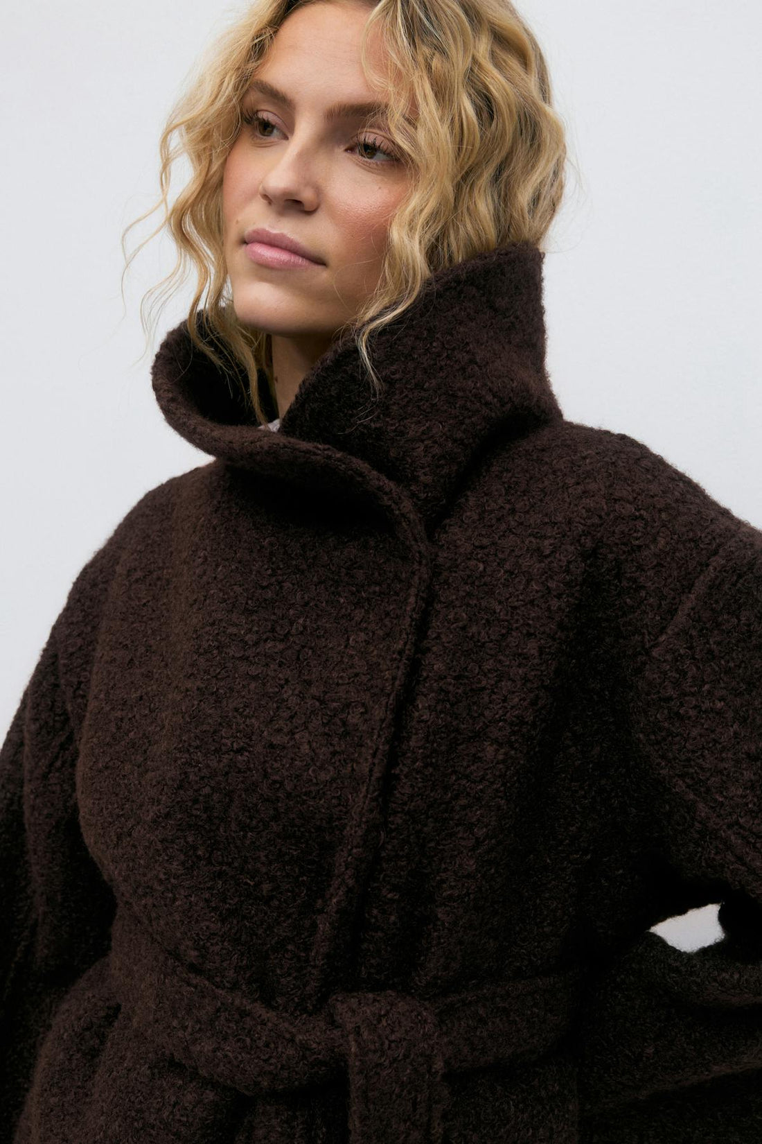 Soft belted jacket - Java