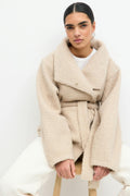 Soft belted jacket - Java
