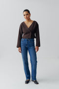 High straight jeans - Offblack