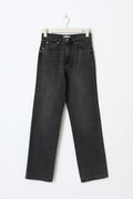 High straight jeans - Offblack