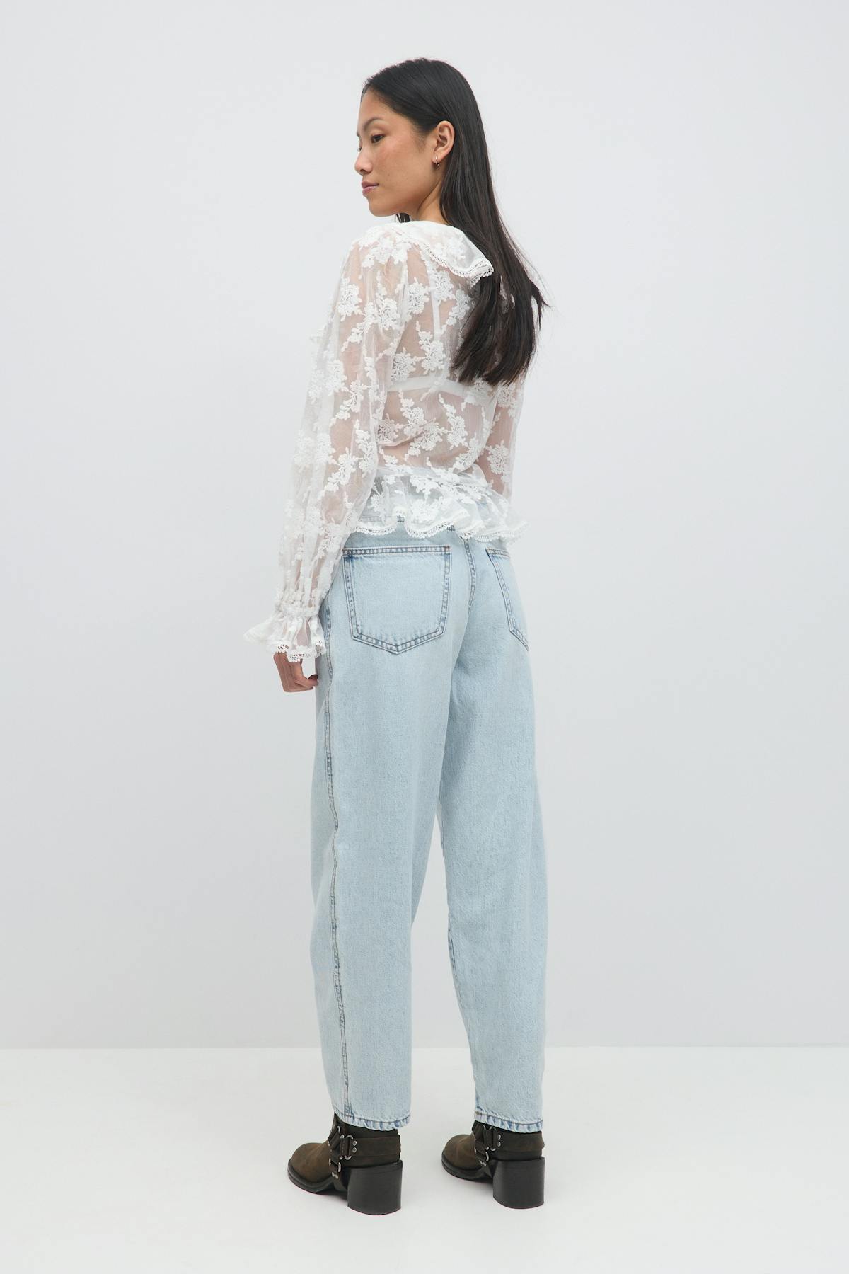 Barrel jeans - Bleu clair