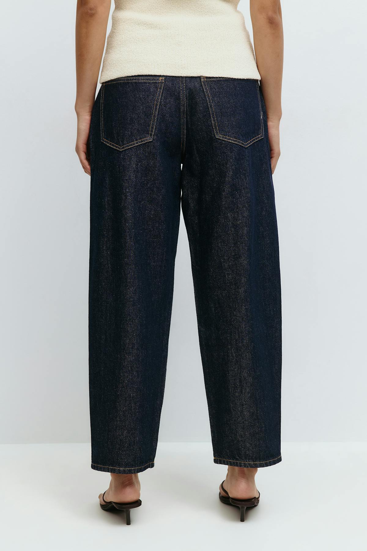 Barrel jeans - Offblack