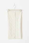 knitted cable tube