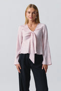 Twisted blouse - Noir