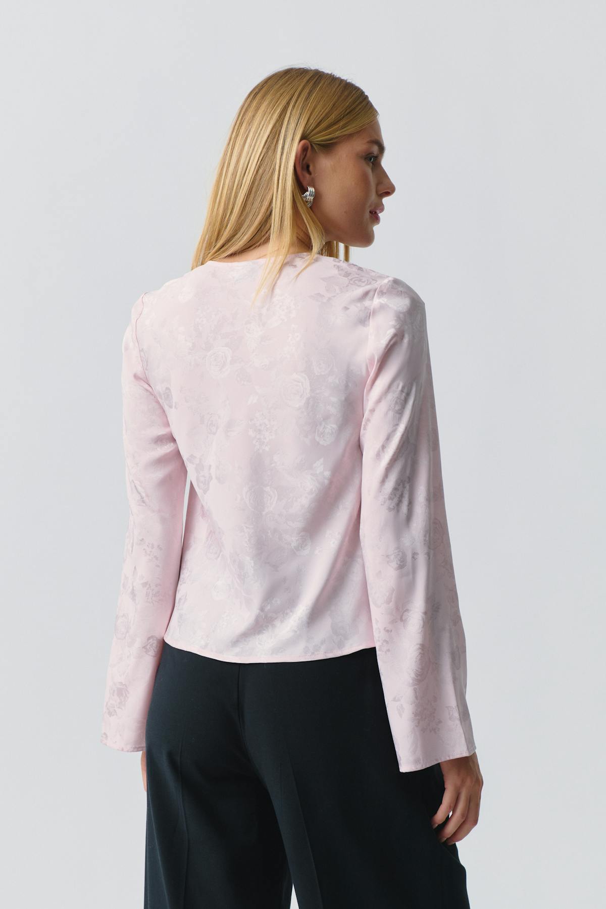 Twisted blouse - Noir