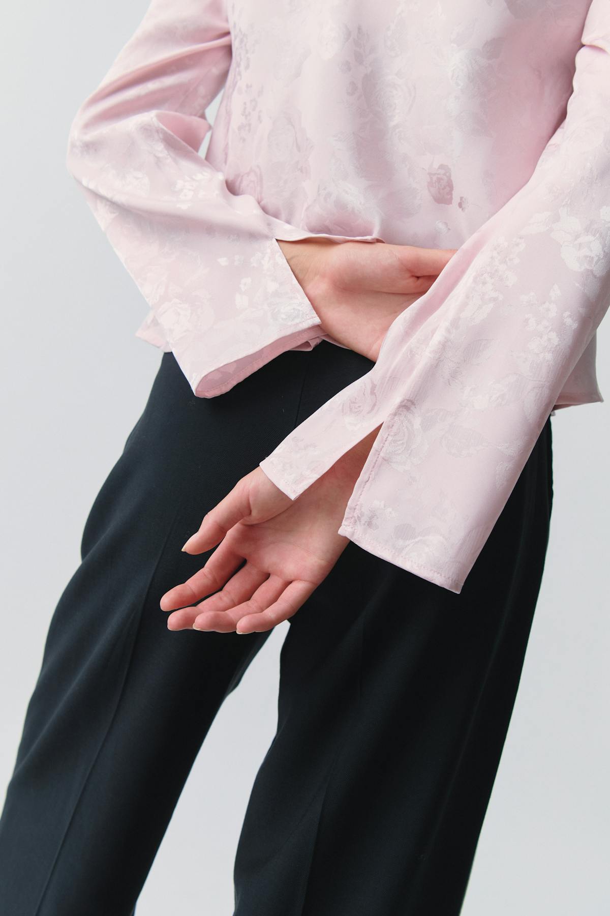 Twisted blouse - Noir