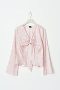 Twisted blouse - Noir