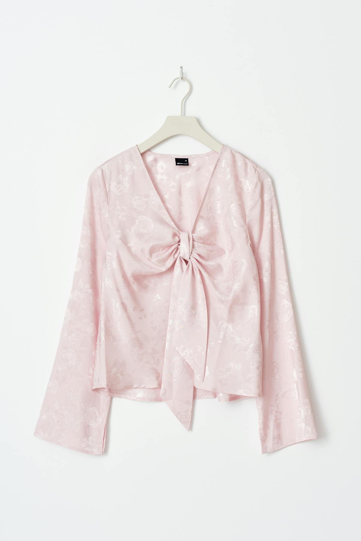 Twisted blouse - Noir