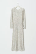 Sequins maxi dress - Argent