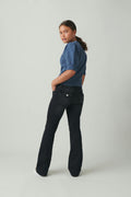 chunky low flare jeans - Gris clair