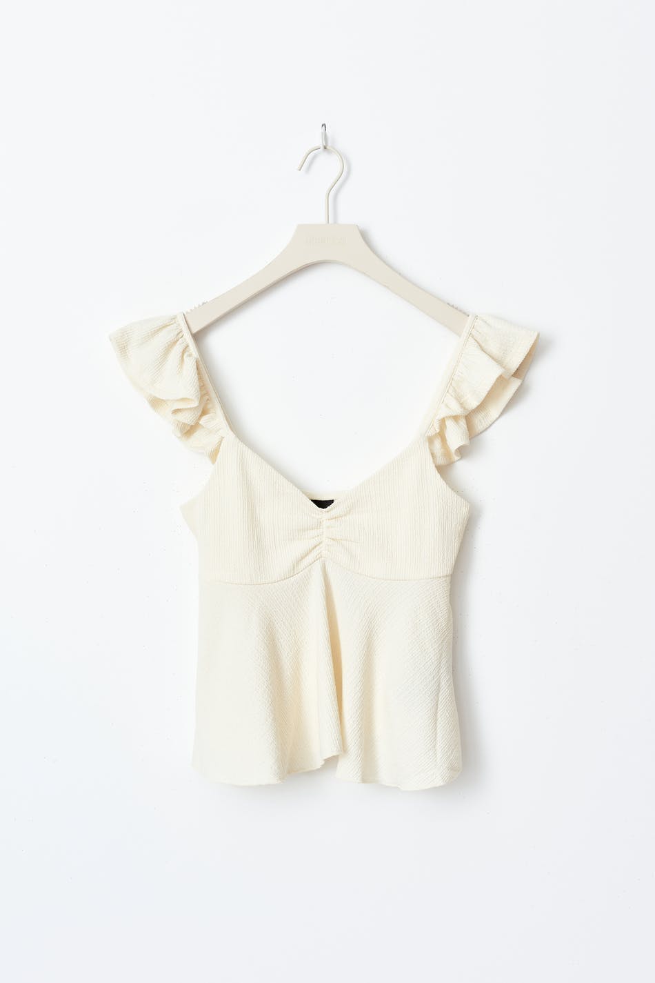 Frill singlet - Egret
