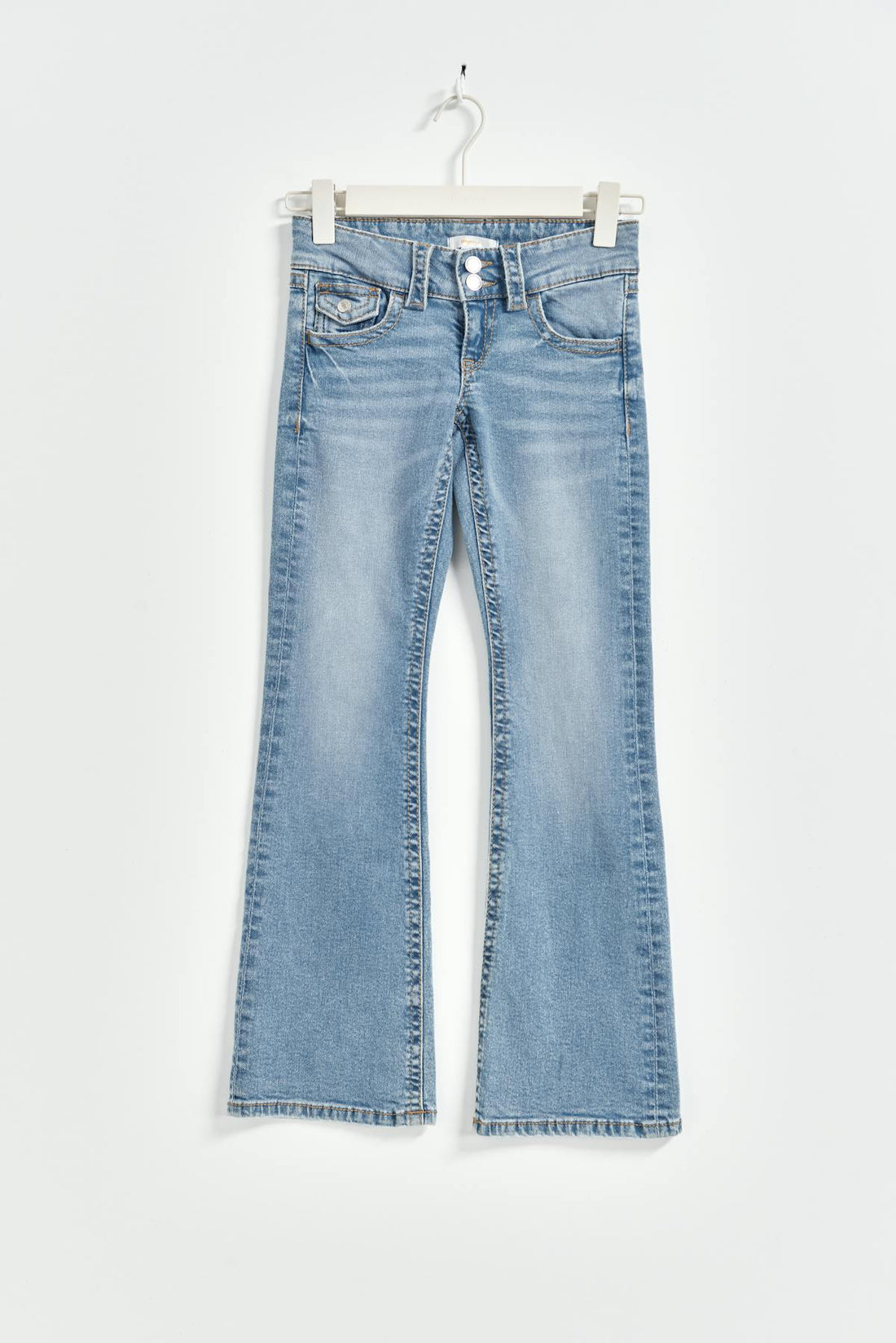 chunky basic tall jeans - Bleu