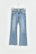 chunky basic tall jeans - Bleu