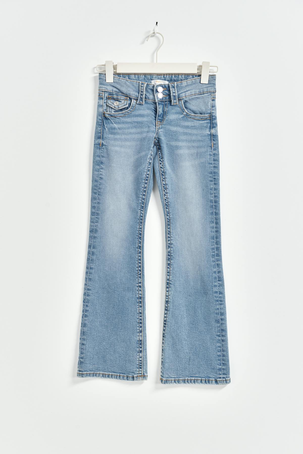 chunky basic tall jeans - Bleu