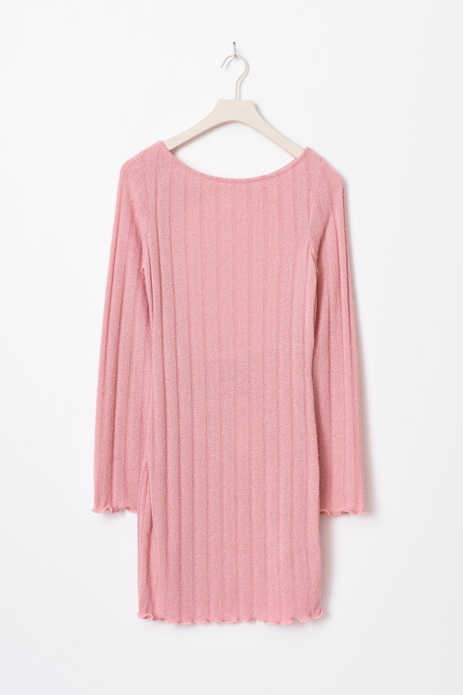 Open back dress - Pink nectar