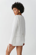 Drawstring skirt - Blanc cassé