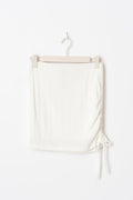 Drawstring skirt - Blanc cassé