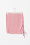 Drawstring skirt - Pink nectar