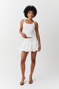 Balloon skirt - Blanc cassé