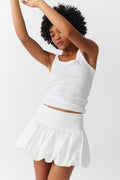 Balloon skirt - Blanc cassé