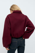 short felt jacket - Greymelange