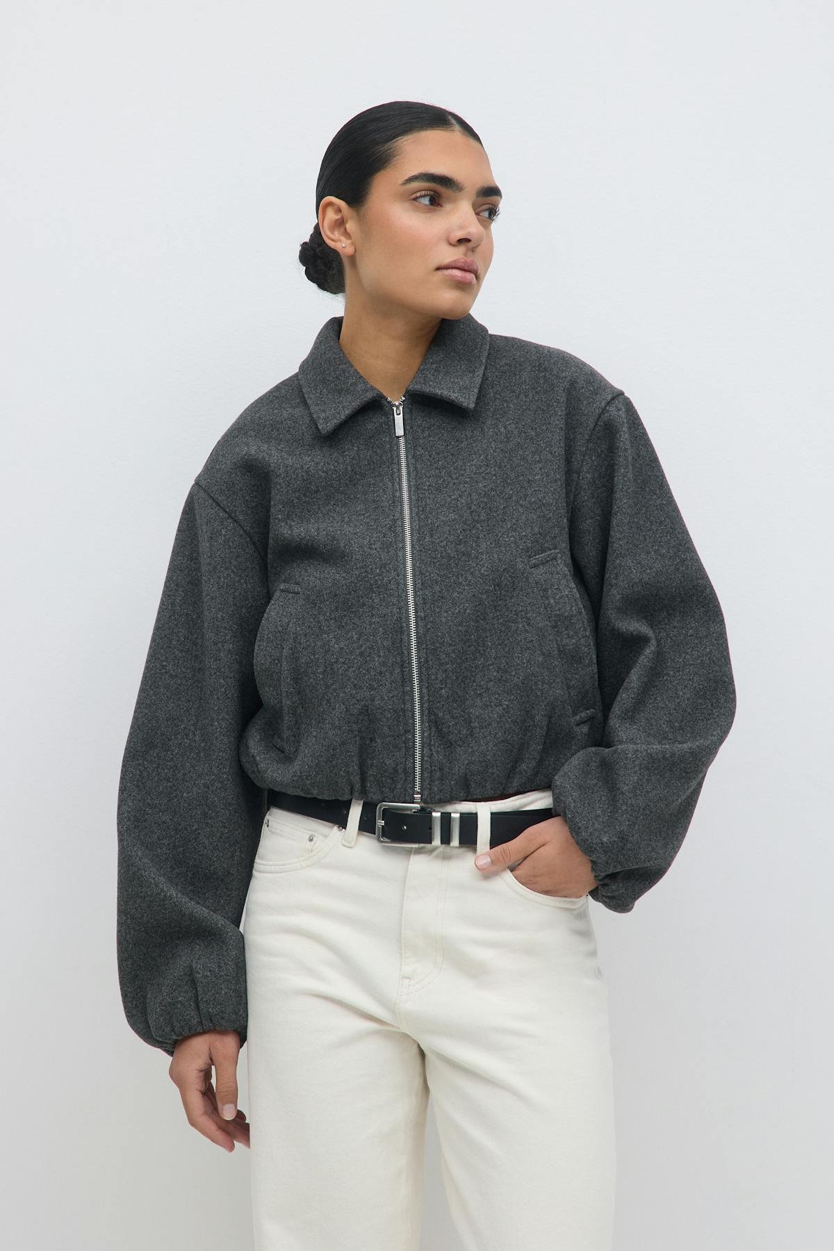 short felt jacket - Falcon